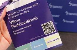 Instituto doktorantės dalyvavimas tarptautinėje konferencijoje „Computing in Cardiology – CinC 2022“